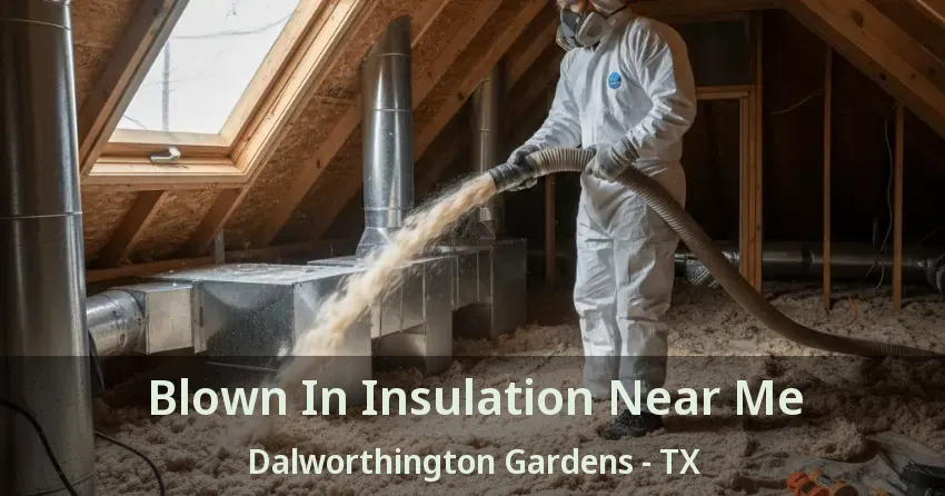 Blown In Insulation Near Me Dalworthington Gardens - TX