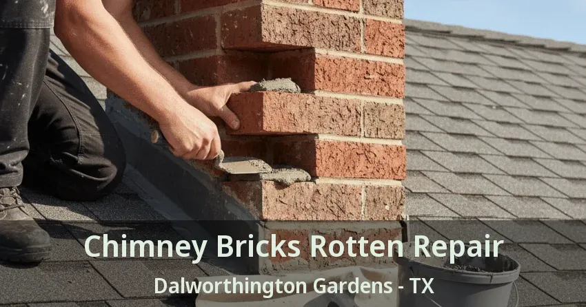 Chimney Bricks Rotten Repair Dalworthington Gardens - TX