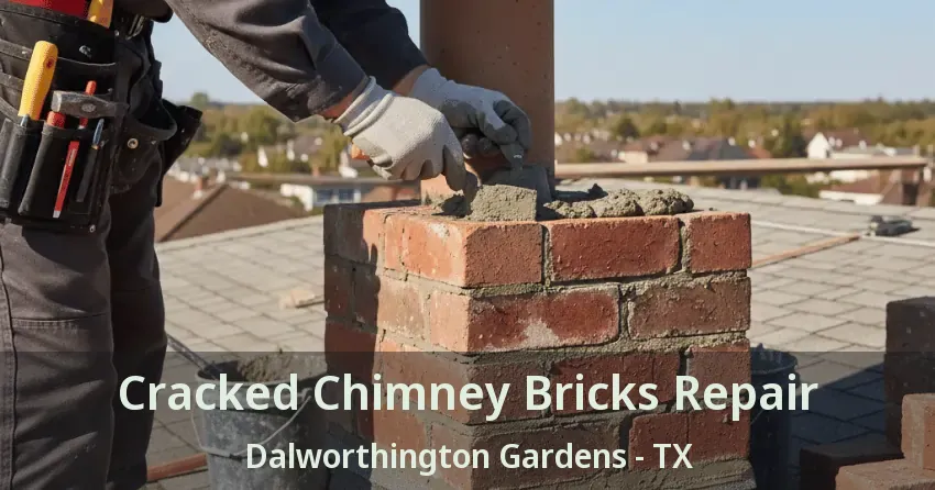 Cracked Chimney Bricks Repair Dalworthington Gardens - TX